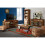 Tall Rustic Bookcase Vintage Industrial Style Large Solid Wood Storage Display Shelving Cabinet Unit 2