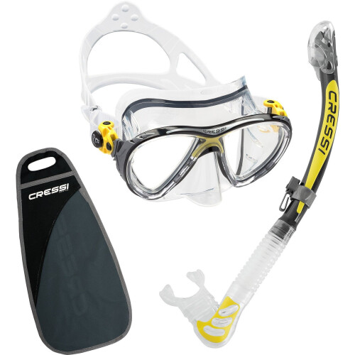 Cressi Set BIG EYES EVOLUTION Maske + Schnorchel ULTRA DRY 1