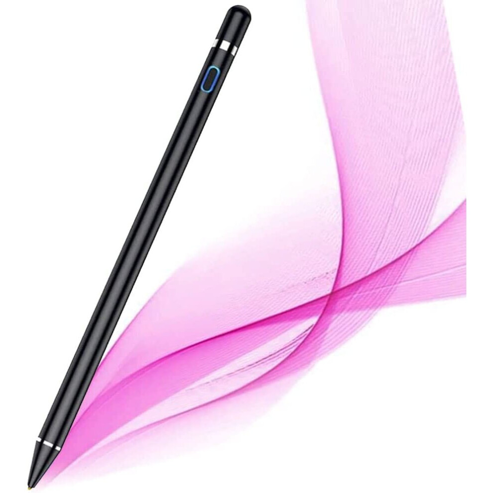 Rechargeable Active Stylus Touch Pen, High Precision and Sensitivity Capacitive Stylus for iOS,Android, iPhone,Samsung,Lenovo Tablet & Other Devices