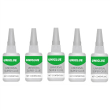 5X Uniglue Universal Super Glue Strong Plastic Glue for Resin Ceramic Metal Glass