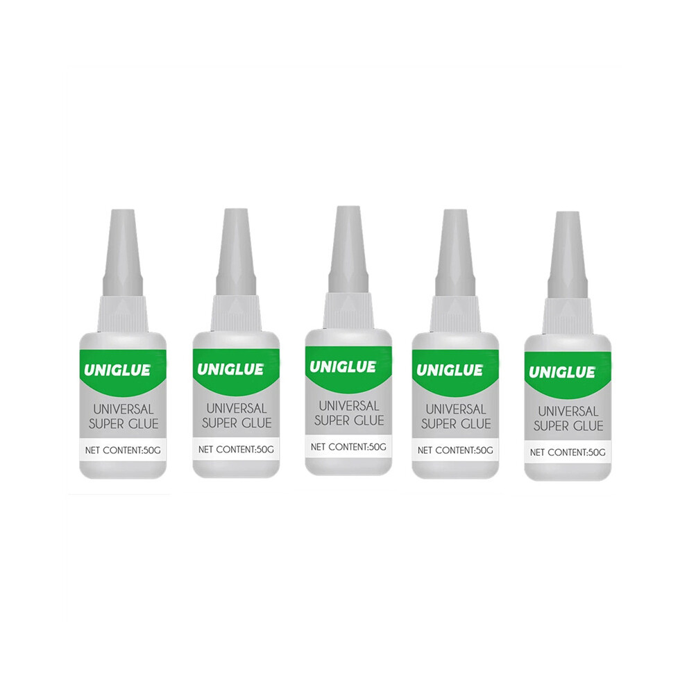 5X Uniglue Universal Super Glue Strong Plastic Glue for Resin Ceramic Metal Glass