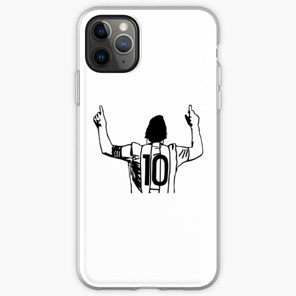Photos - Case Phone  Lionel Messi Celebration Number 10 for iPhone Samsung 14 13 12 11 Plus Pro Max Galaxy S23 S22 Ultra Note 20 10