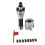 400R 50MM Milling CNC Face End Mill Cutter Kit + 10Pcs APMT1604 Carbide Inserts + R8 Shank Arbor for Power Machine Tool 2