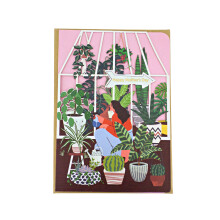 Paper Cut Art Mother Gardening Mother's Day Greeting Card By Alljoy Cards