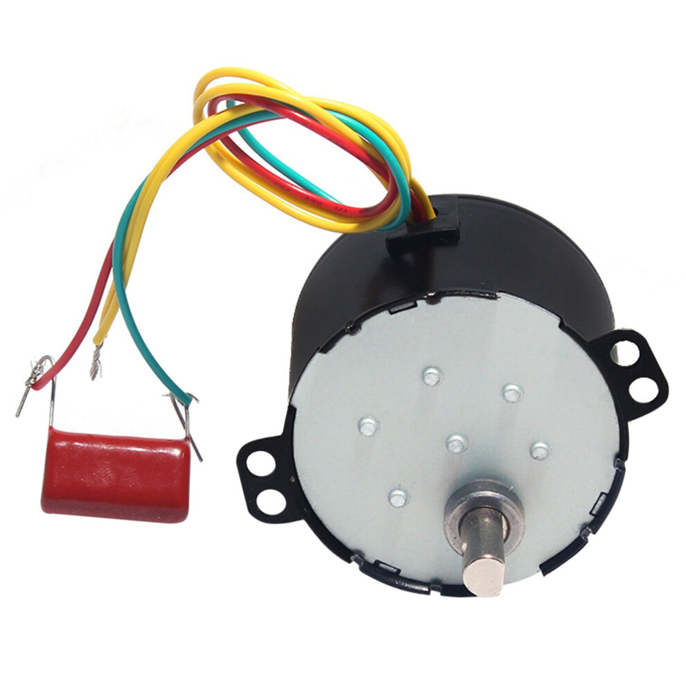 50Ktyz Permanent Magnet Synchronous Motor Cw/Ccw Low-Speed High-Torque Motor Ac 220V 6-10W Miniature (30 Rpm) 4761339399086