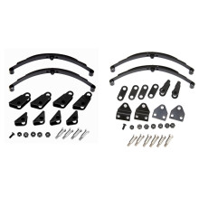 Front & Rear Hard Leaf Springs Suspension Steel Bar for 1/14 RC Tractor Trailer Truck Upgrade Parts Accessories