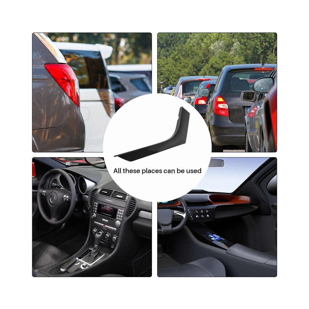 Car Carbon Fiber Center Console Decoration Strips For Range Evoque 2012-2018 Grain 4761339368396