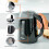 GEEPAS (Black) Geepas 2 Slice Toaster Electric Kettle Combo Set 7