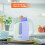 GEEPAS (White) Geepas 2 Slice Toaster Electric Kettle Combo Set 4