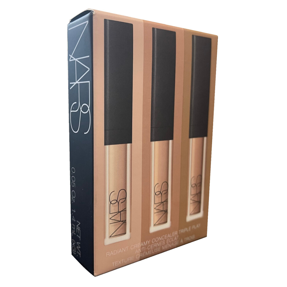 NARS Radiant Creamy Concealer Trio MEDIUM 3x 1.4ml #1182 Vanilla Custard Biscuit