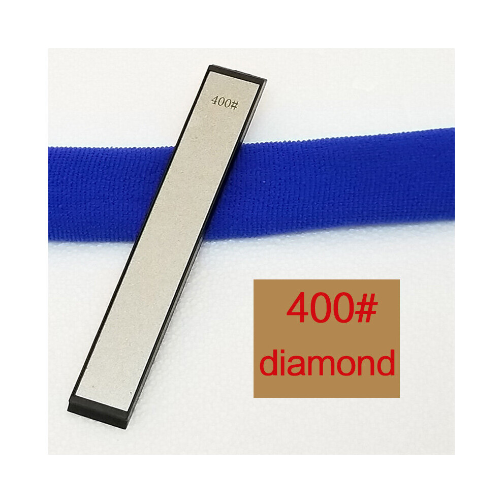 (A-Diamond 400 Grit Sharpening Stone) 80 240 600 1000 2000 3000 Grit Diamond Sharpener Grinding Tool Sharpening Stones Fixed Angle Knife Diamond Sharp 4856906222024