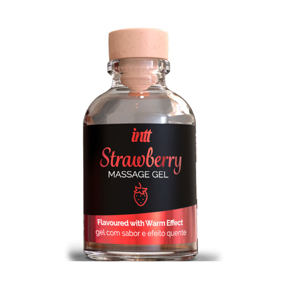 Intt - Hot Effect Strawberry Flavor Massage Gel