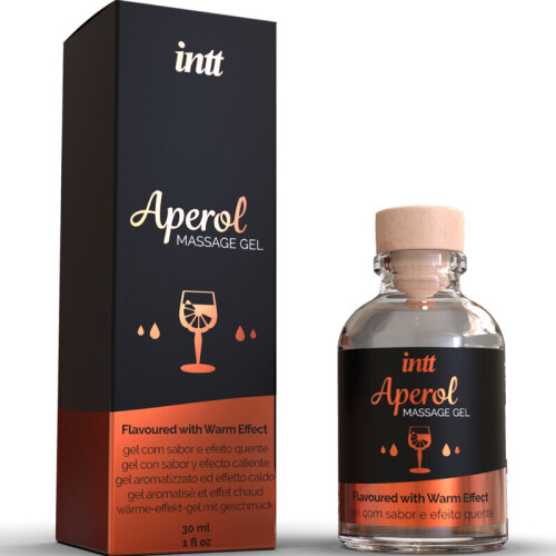 Gel de massage chauffant Aperol 1