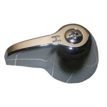 Lever Faucet Handle, Hot, Small, Chrome-Plated HL-76P