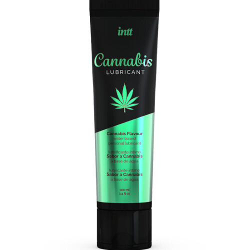 INTT - WATER-BASED INTIMATE LUBRICANT WITH CANNABIS FLAVOR
