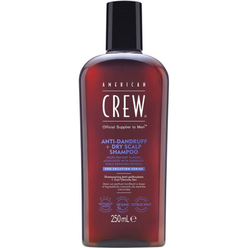 American Crew Șampon de păr, American Crew, Pro Solution Series, Antimătreață, 250 ml