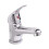 NES Home 550MM MODERN WHITE BATHROOM BASIN FLAT PACK VANITY UNIT BASIN MONO + WASTE 5
