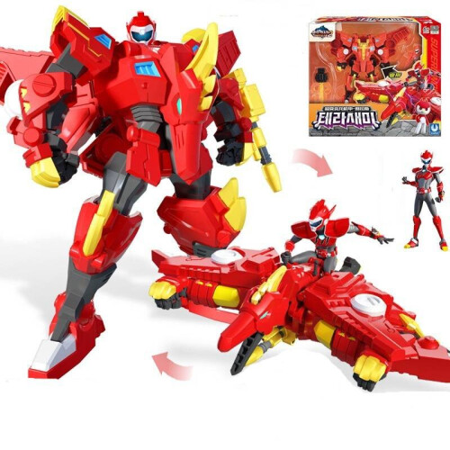 (Sammy) Mini Force Toy Anime Super Dinosaur Power Machine Transformation Robot Model  Set