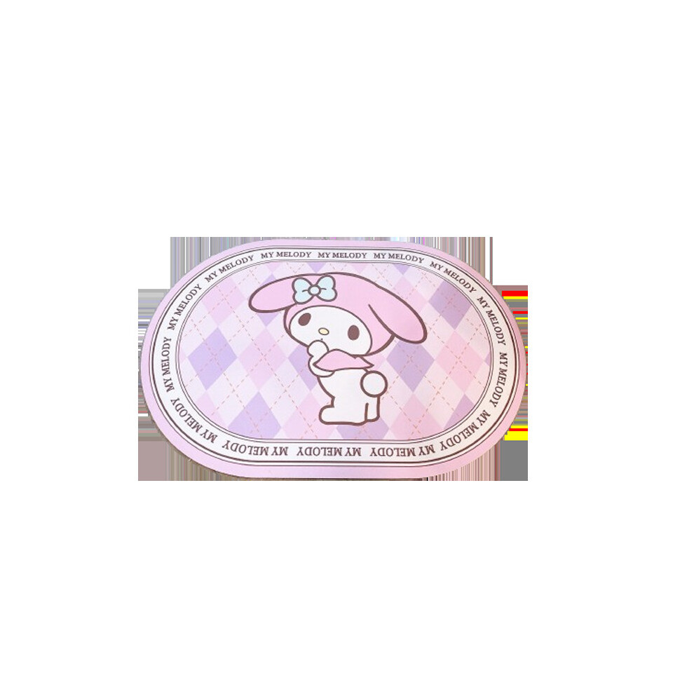 (Melody, 40*60cm/15.75*23.62in) Sanrio Absorbent Household Bathroom Antislip Door Entrance Mat Carpet Home  Decor