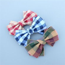 Girls Butterfly Hairpin Classic Plaid Hair Bows Clip For Women Kids Barrettes Children Hair Accessories Headwear