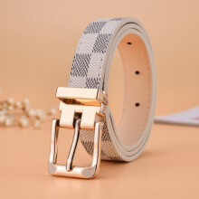 (02 White-80cm) Child Ceinture Punk Leisure Children's Belt Boys Girls Off belt buckle Ceinture Femme