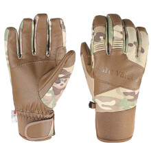 (C01 Black-L) Tactical Gloves Antiskid Army Military Bicycle Airsoft Motorcycle Shoot Paintball Work Gear Camo Full Finger Gloves Men Women