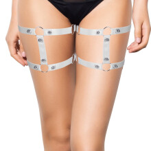 Elastic Tight Suspender Cosplay Thigh Ring Garter Bdsm Bondage Womens Sexy Elasticity Harness Leg Garter Belts Strap Leg Harness