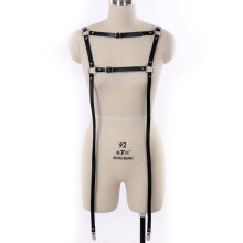 Stylish Accessories Waist Straps Chest Harness Women Men Gothic PU Leather Harness Belts Punk Body Bondage Rock