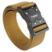 Men's Tactical Belt Hard Alloy Quick Release Buckle Soft Nylon Military Belt Tactical Belt Military Belt Gun Belt