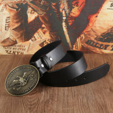 (Green-105CM) Western Cowboy Zinc Alloy Eagle Wing Buckle