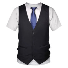 Men's casual close-fitting vest for home outing business