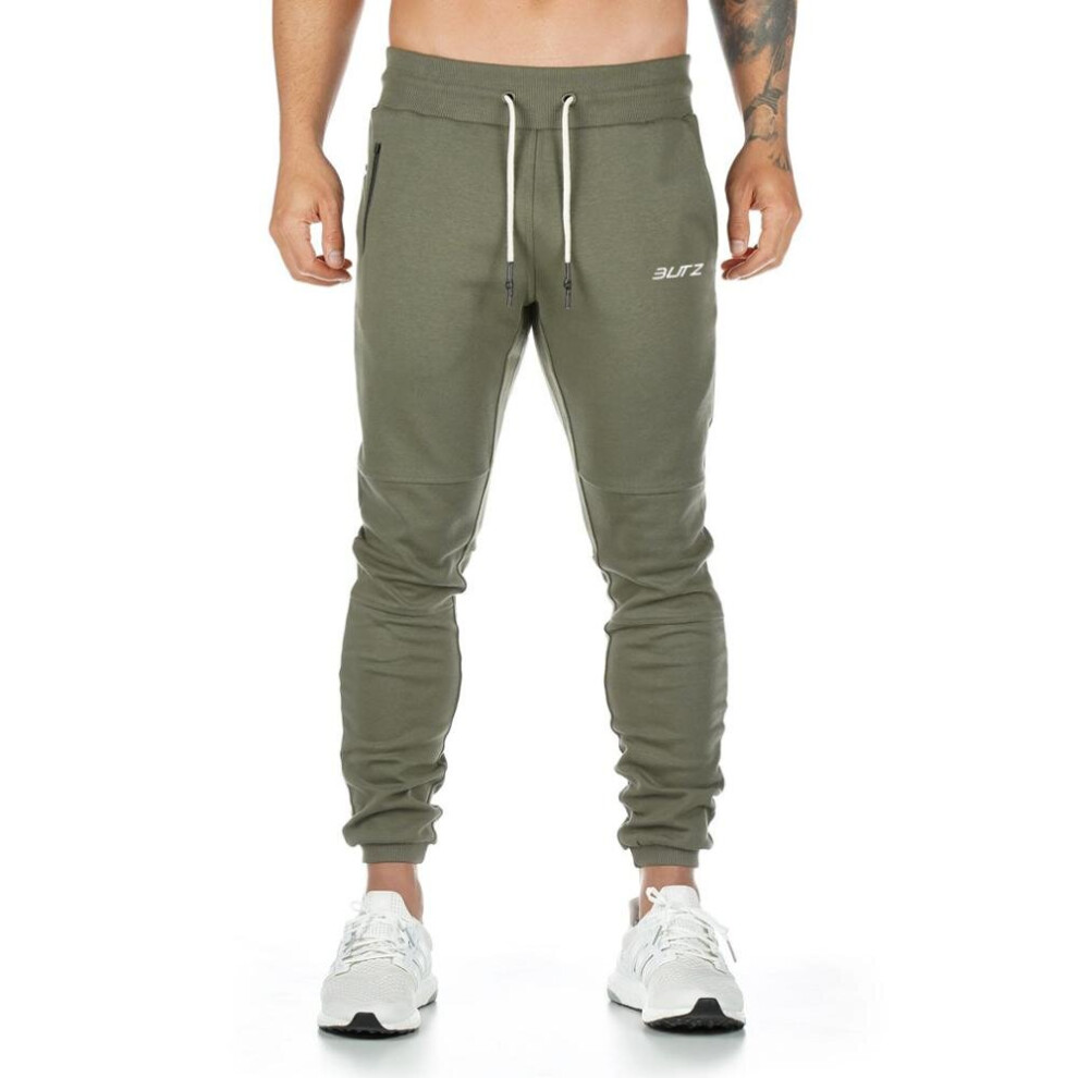 sweatpants Men's solid workout bodybuilding clothing casual GYM fitness sweatpants joggers pants skinny trousers-image-OPC-PBQZHGH-NEW