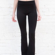 Girls High Waist Soft Cotton Pants Spring-autumn Ladies Casual Solid Trousers Female Slim Pants