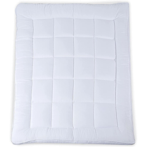 (5cm, Single) Hotel Quality Mattress Topper 10cm & 5cm Deep Thick 1