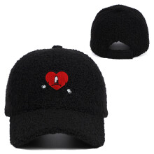 Bad Bunny Lambswool Embroidery Baseball Cap Cotton Rapper Hat for Boy Girl Unisex Casual Men Women Snapbacks Cap Hip Hop Sun Hat