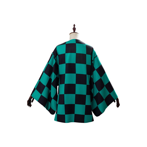 Demon Slayer Kimetsu no Yaiba Tanjirou/Tanjiro Kamado Cosplay Greeen ...