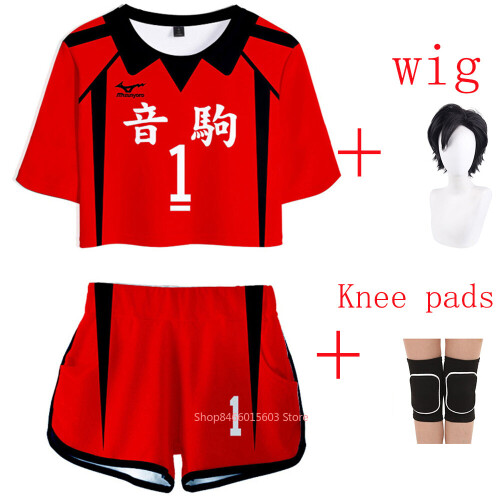 Haikyuu Nekoma High School Cosplay Costume Tetsurou Kuroo Kenma