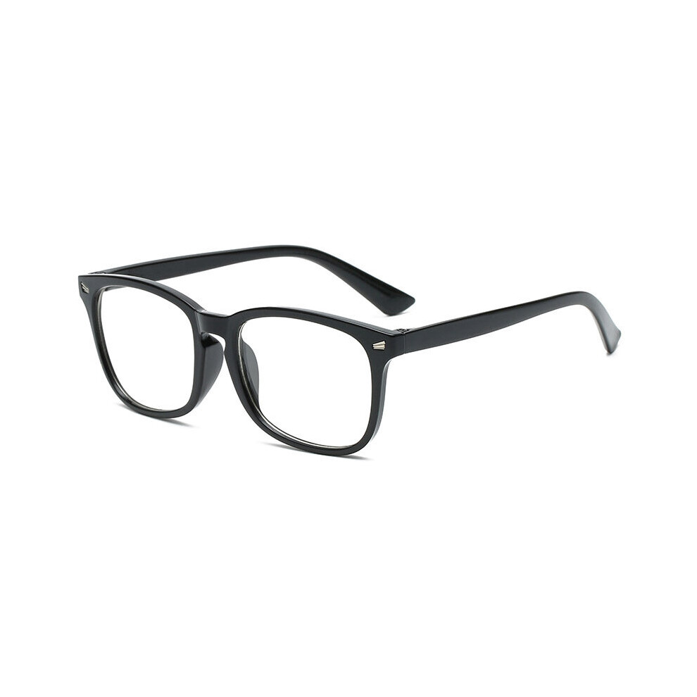 (Black, Auburn) Anti Reading Glasses Light Comfortable Men's and Women's Reading Glasses Stand Reading Glasses