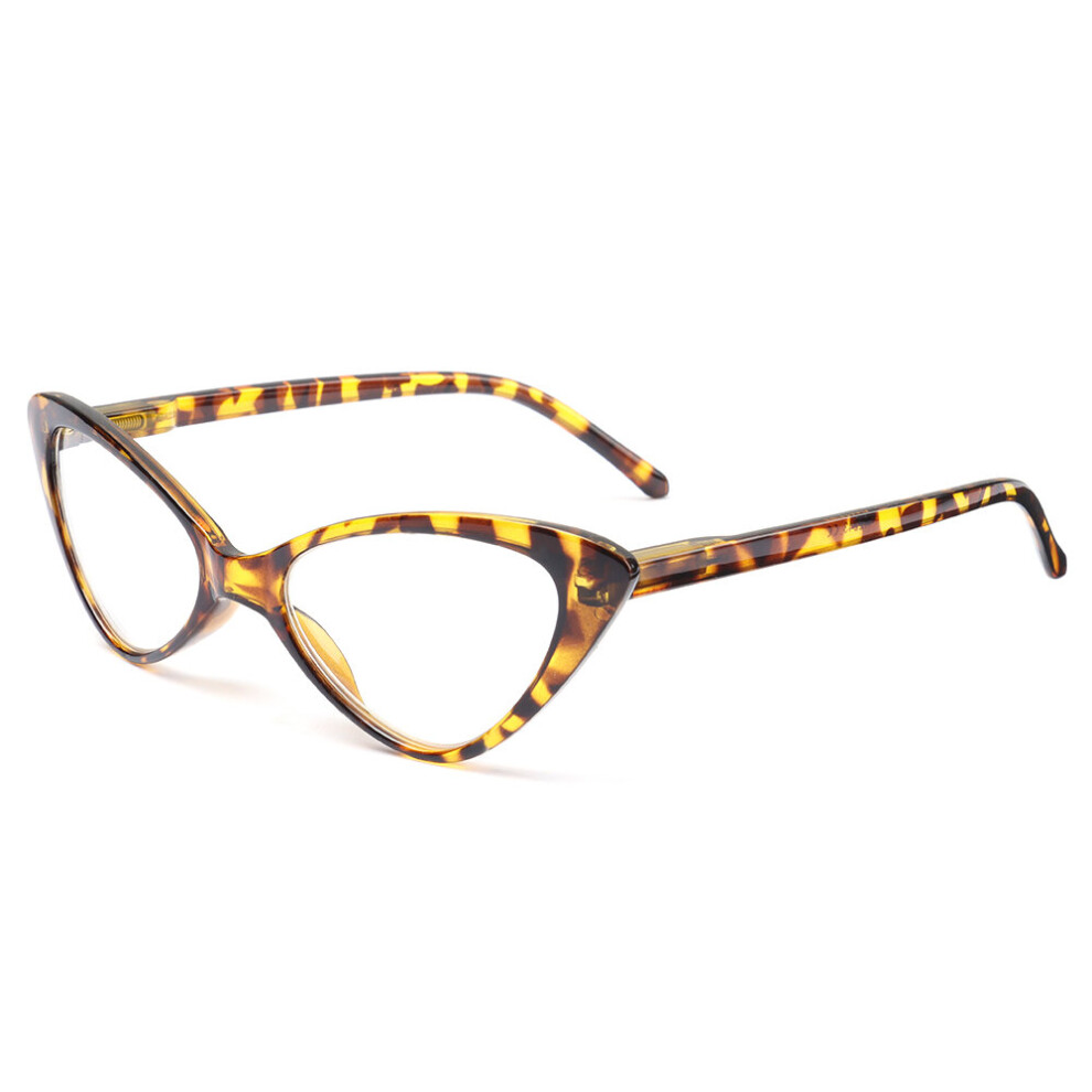 1Pc Ultalight Small Frame Clear Lens Presbyopic Eyeglasses Cat Eyes Reading Glasses For Women&Men With +1.0to+4.0