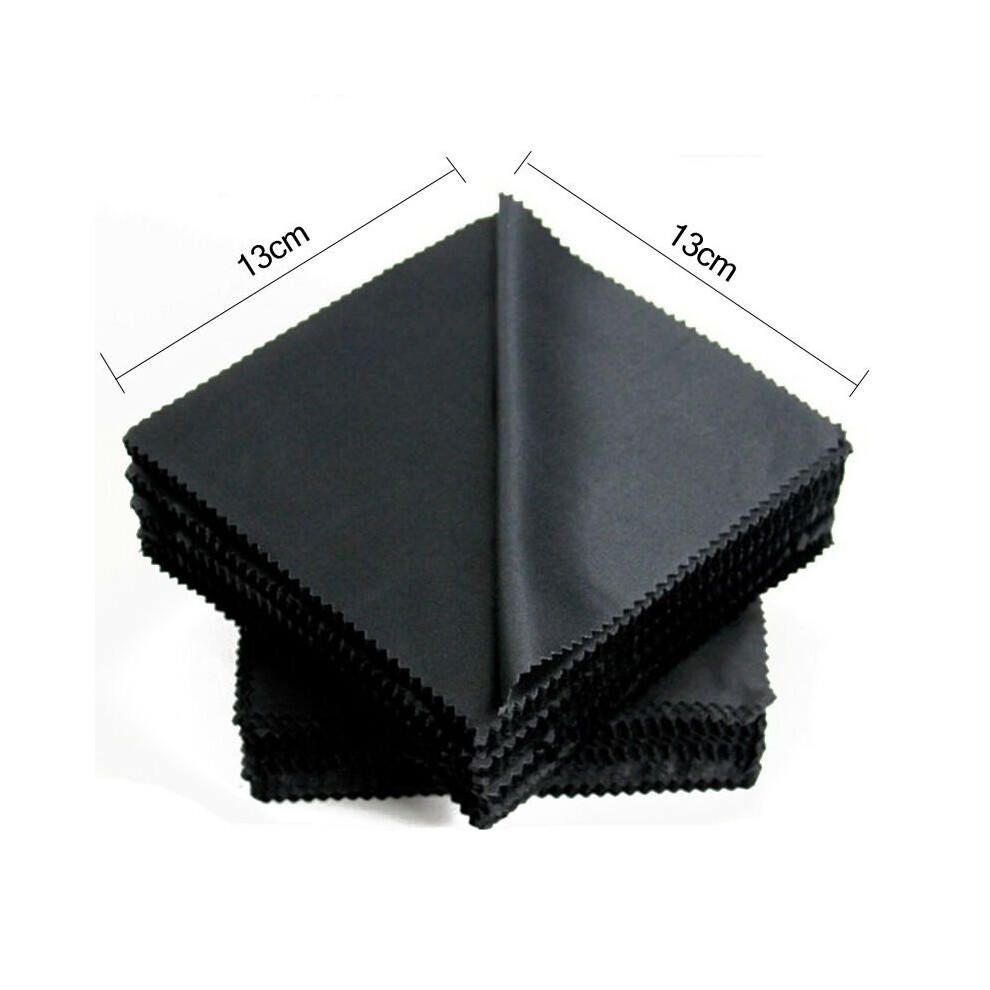 20 pcs/lot Microfiber Sunglasses Eyeglasses Cleaning Cloth 13*13cm Glasses Eyewear Clean Lens Cloth Accessories
