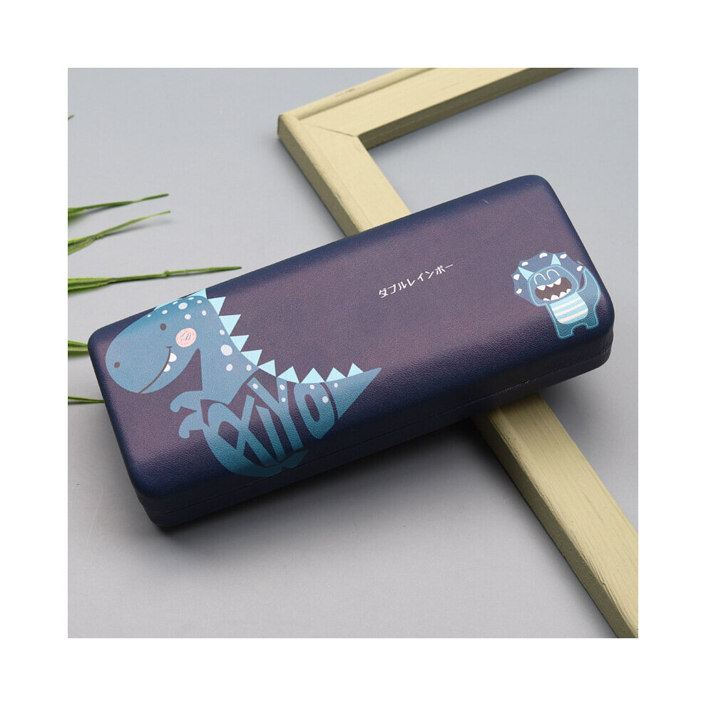Mimiyou Cartoon Pattern PU Spectacle Cases for Eyeglasses Flip Sunglasses Box Bag Portable Rectangle Eyewear Protector
