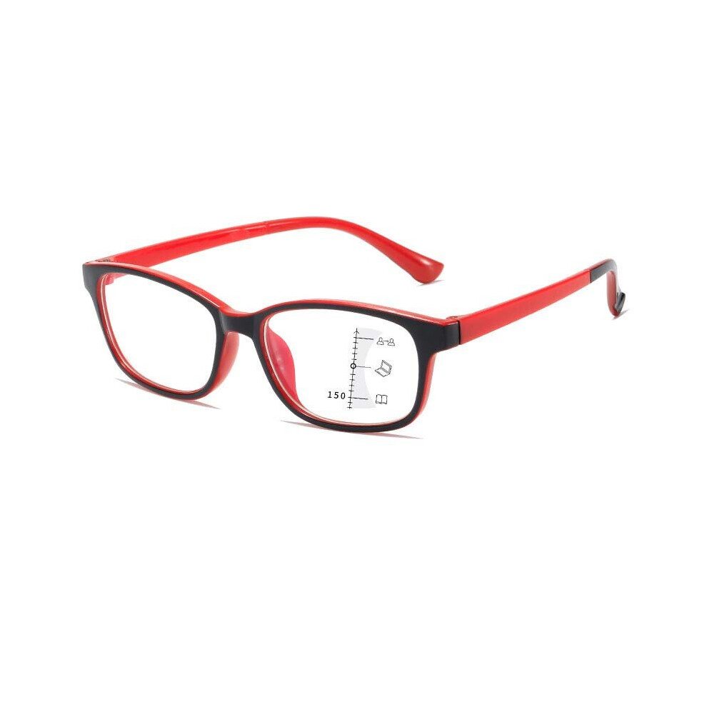 Multicoloured Multifocal Reading Glasses Far And Near Dual-Use Anti-Blue Light Presbyopic Eyeglasses Smart Zoom Reading Glasses Unisex