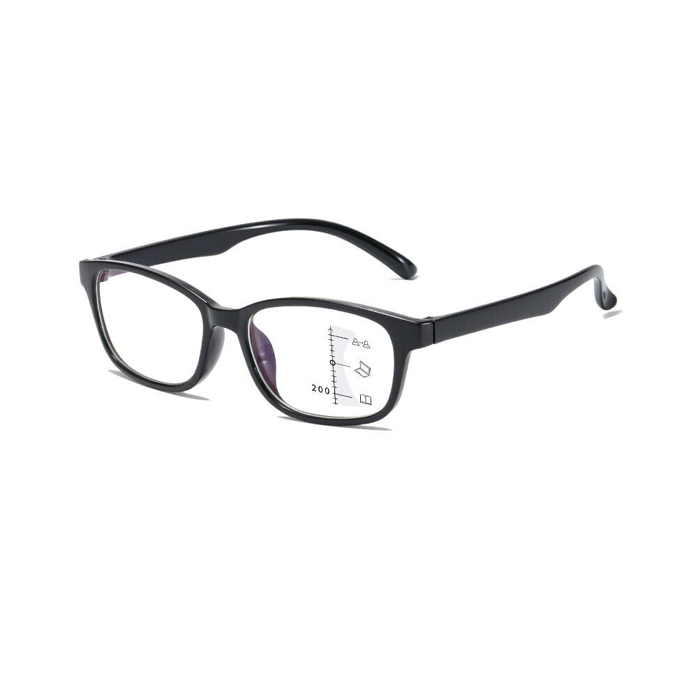 Multicoloured Multifocal Reading Glasses Far And Near Dual-Use Anti-Blue Light Presbyopic Eyeglasses Smart Zoom Reading Glasses Unisex