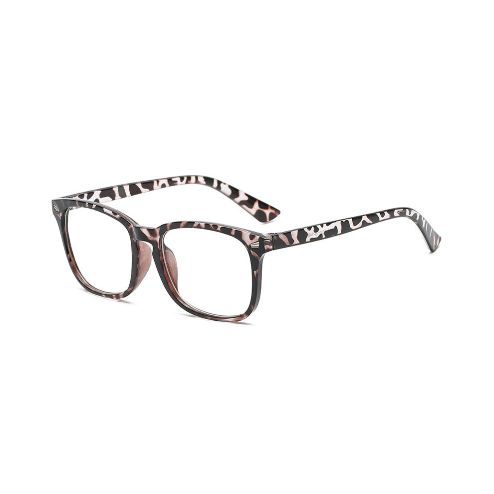 (Clear, Dark Grey) Anti Reading Glasses Light Comfortable Men's and Women's Reading Glasses Stand Reading Glasses