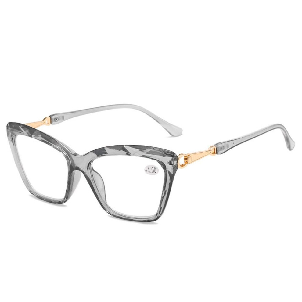 Oversized Square Reading Glasses Men Women Presbyopia Eyeglasses Large Frame High-definition Eyewear Diopter +1.0~+4.0