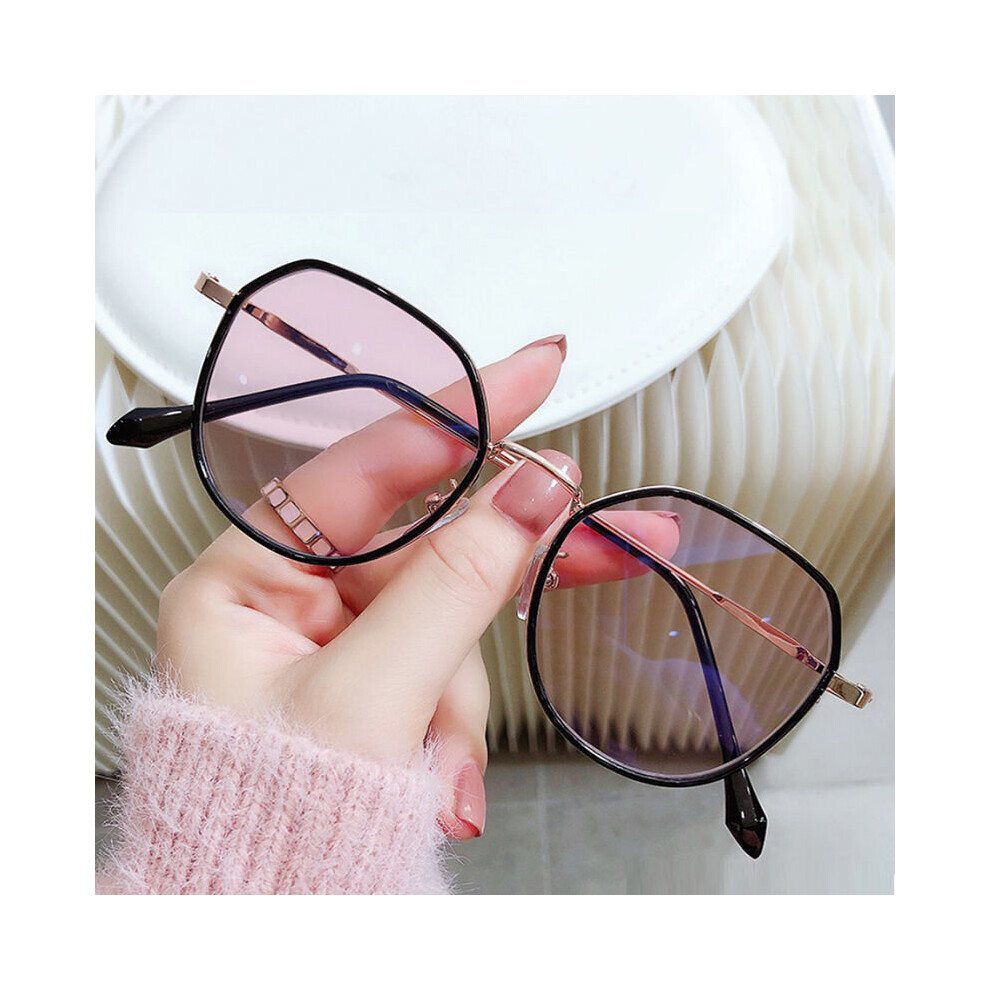 Photochromic Myopia Glasses Changing Sun Glasses Eyeglasses Reading Glasses for Women Metal Frame Glasses