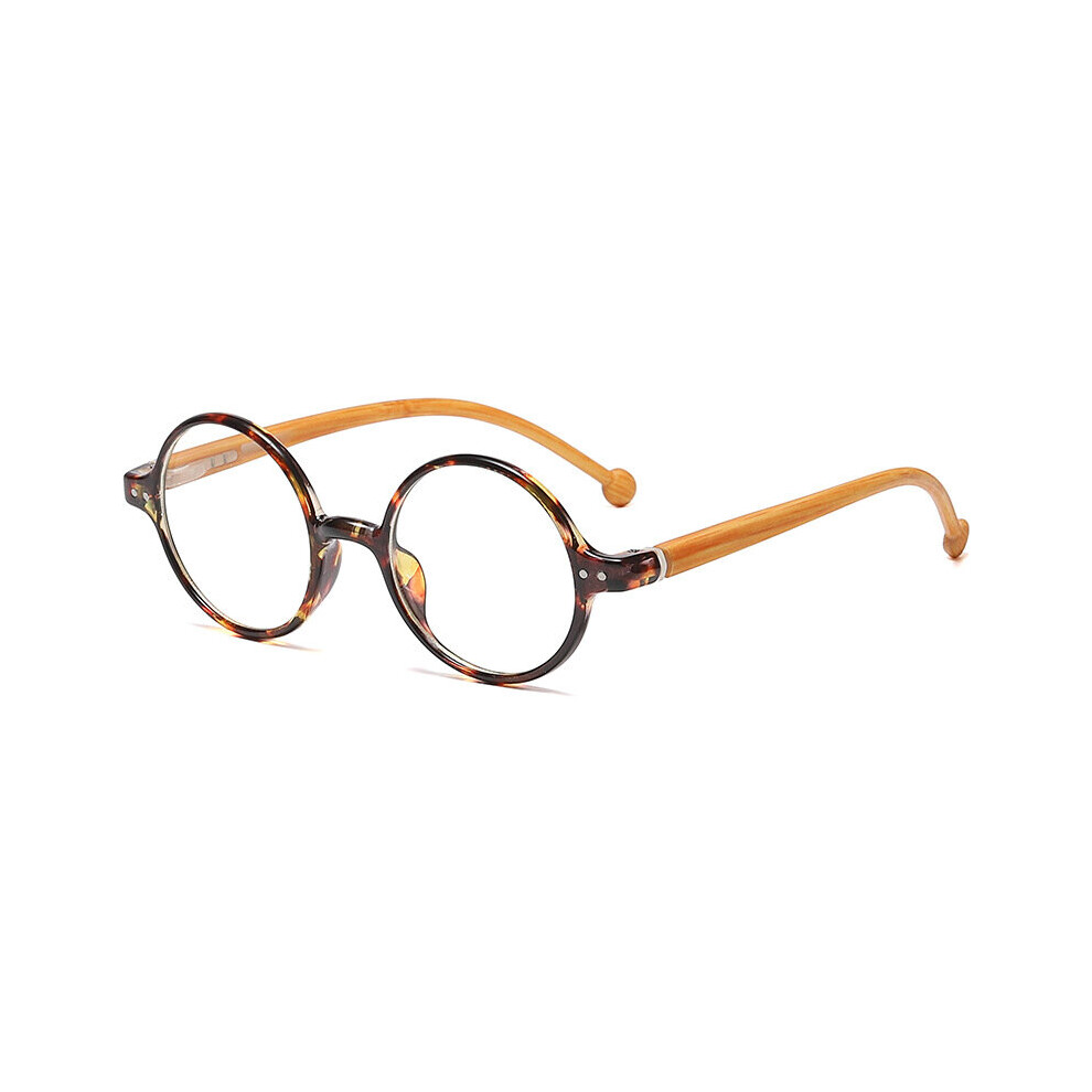 Multicoloured Small Round Reading Glasses Retro Light Blocking Computer Presbyopic Eyewear Women Men Hyperopia Diopter +1.5 2.0