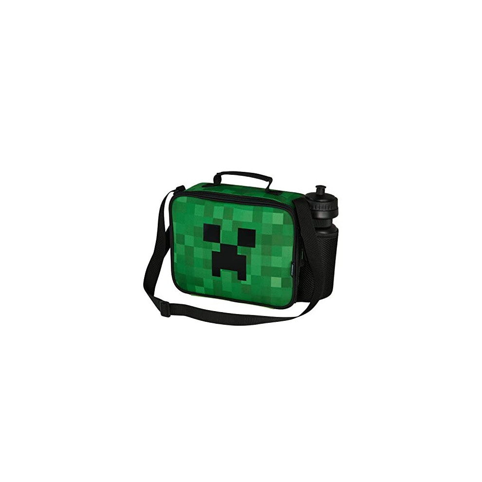 Minecraft Lunchbox For Bottle And Lunch Bag For School Boys