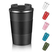 Travel Mug with Leakproof Lid,Insulated Reusable Coffee Mug for Hot&Cold Drinks/Tea,Portable Stainless Steel Thermal Takeaway Travel Coffee Cup for
