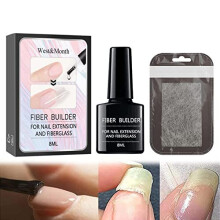 Nail Glue Instant Cracked Nail Repair Gel, Nail Treatment Repair Gel, Nail Repair Glue for Broken Nails, Nail Strengthener Fixer and Hardener for Nail